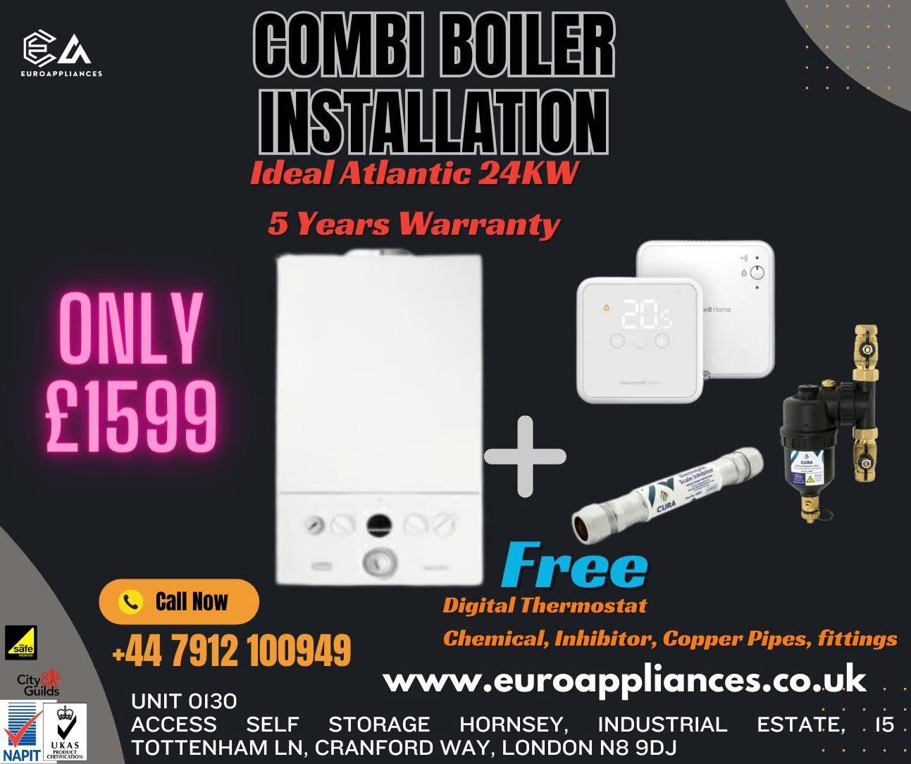 combi boiler installation London