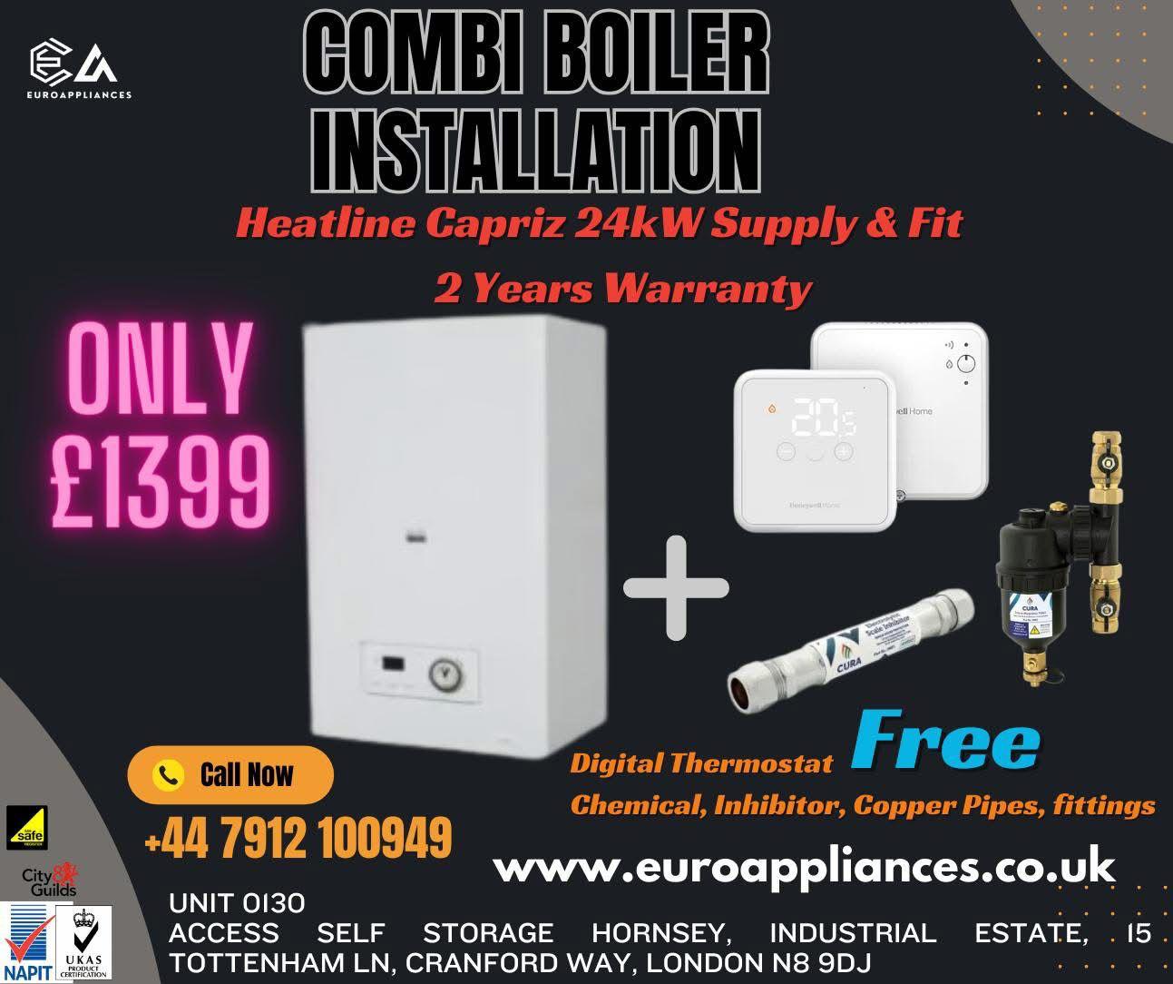 combi boiler installation London