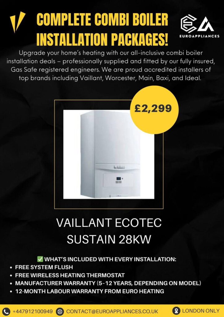 EcoTec Sustain 28kW Combi Boiler