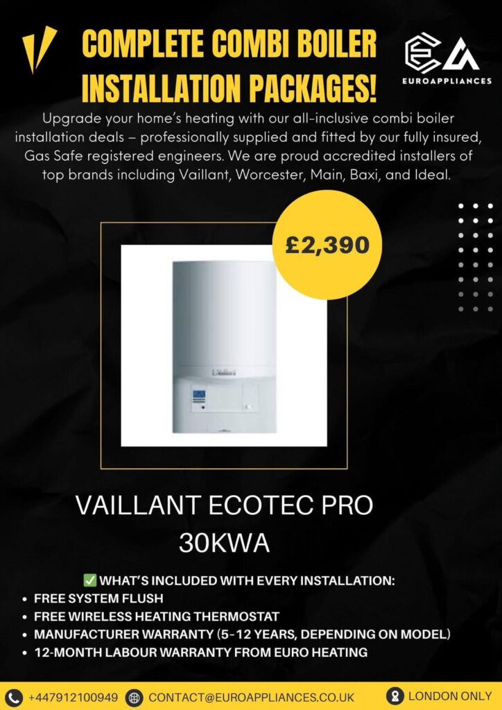 EcoTec Pro 30kWA Combi Boiler