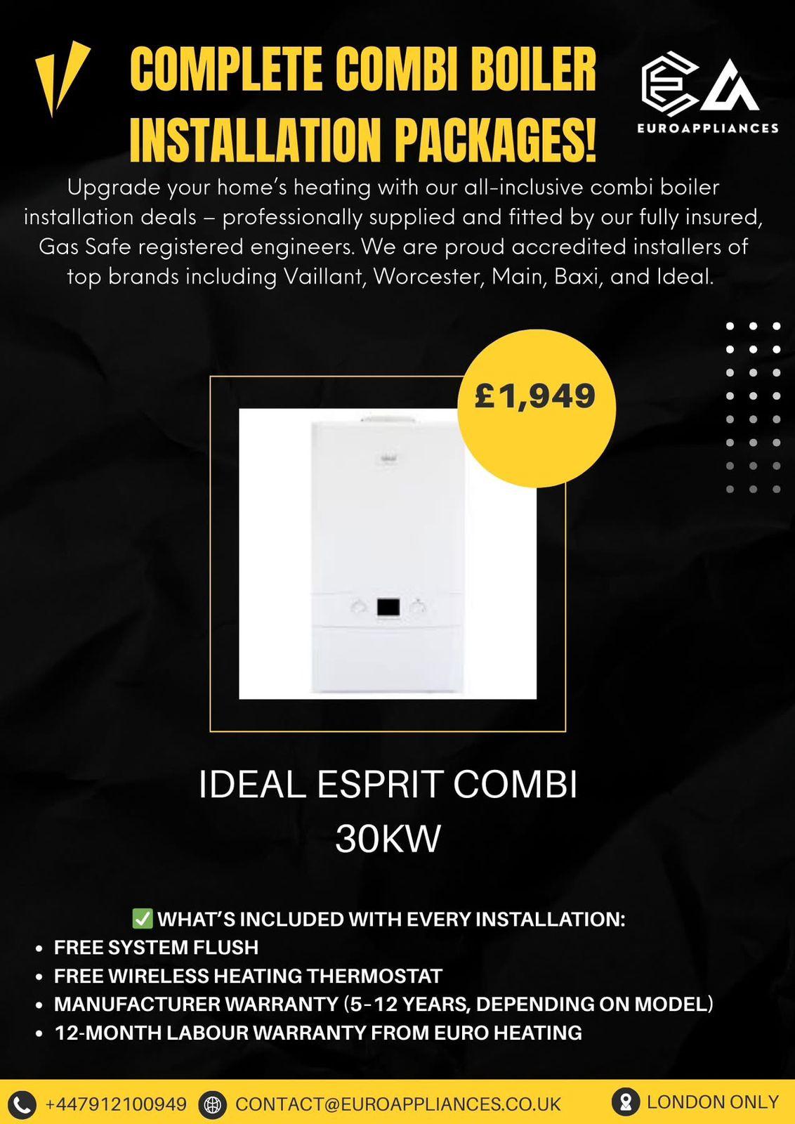 Esprit Combi 30kW Combi Boiler